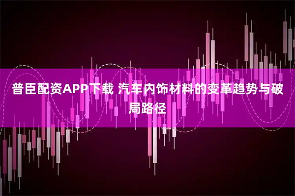 普臣配资APP下载 汽车内饰材料的变革趋势与破局路径